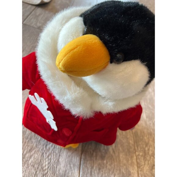 NWT Gund Igloo‎ The Penguin Fashion Bug Plush Stuffed Animal Toy 14" Santa Fur - Picture 9 of 10